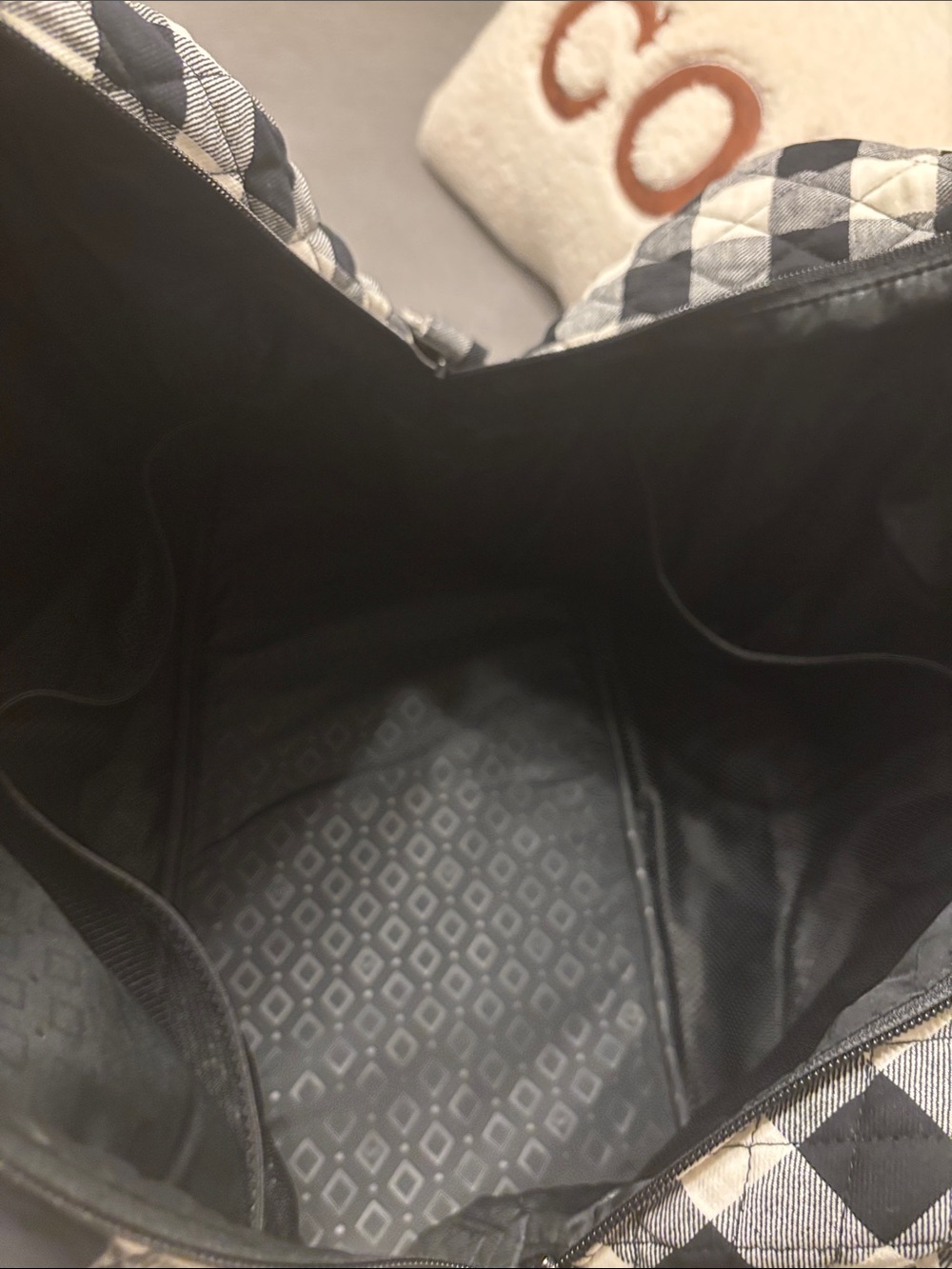 Vera Bradley Buffalo plaid grand traveler - Picture 6 of 7